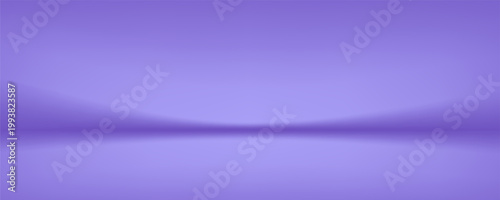 Abstract gradient podium background. Violet, purple and lilac empty 3d studio backdrop. Clean scene for product presentation mockup template. Vector illustration