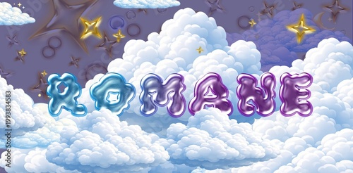 Obraz na plátně Romane name