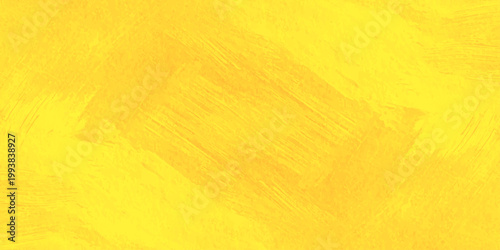 Billede på lærred A textured abstract art canvas in vibrant yellow, conveying energy and dynamism, suitable for backgrounds or artful display