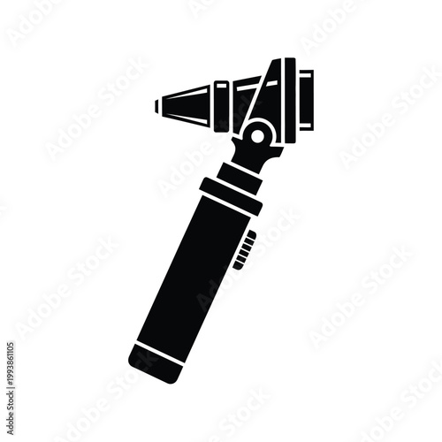 Otoscope represents a medical diagnostic tool used to examine the ear canal.