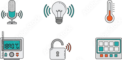 Smart home devices monitor living spaces to ensure comfort and total safety.