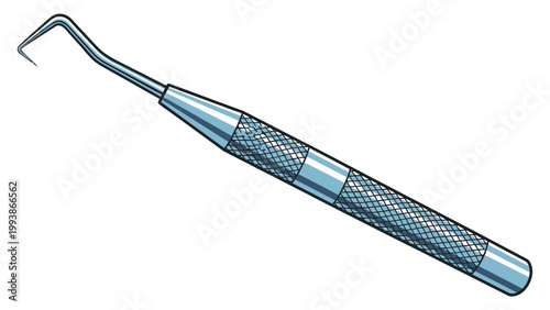 Dental probe tool for professional dentistry work