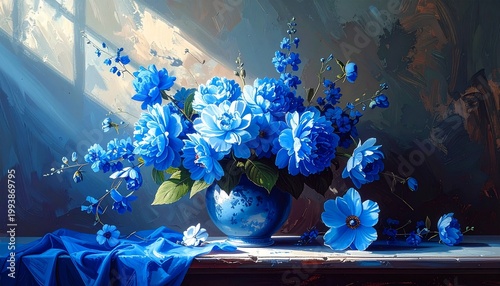 High-quality professional stock photo of a diverse business team collaborating on a creative project in a bright modern office space with natural lighting