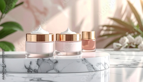 A diverse team of professionals collaborates on a creative project in a modern sunlit office workspace