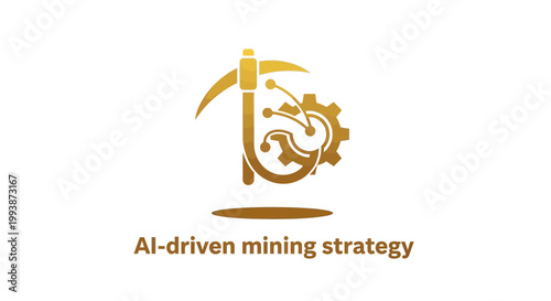 AI-Driven Mining Strategy - Innovative Technology and Digital Transformation.