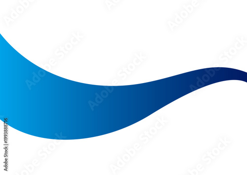 波型グラデーション背景素材