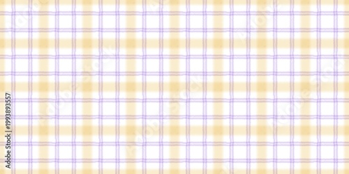 Canvas Print Large orange and purple plaid pattern