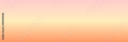 ピンクとオレンジの明るいグラデーション背景素材　ポジティブで温かい広告バナー用デザイ