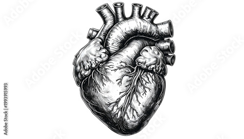 Anatomical Heart Illustrati...
