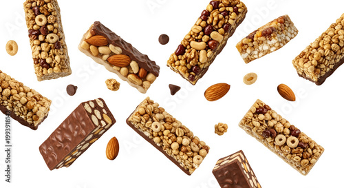 Assorted Healthy Granola An...