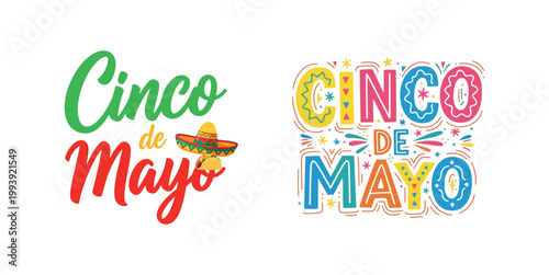  Vibrant cinco de mayo typography a colorful celebration of mexican heritage and culture