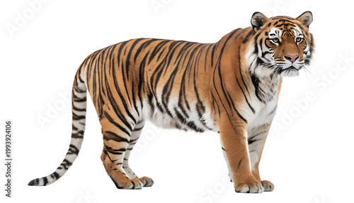 tiger isolated on white background