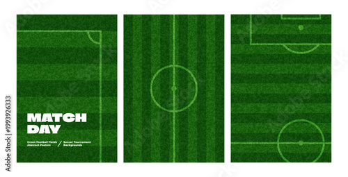 Soccer Field Grass Pattern with Realistic Green Turf Texture. Top View of Football Pitch with White Lines. Vector Realistic Sport Ground Texture for Football and Baseball Games.