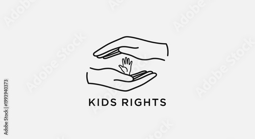 Child Protection Hands Icon