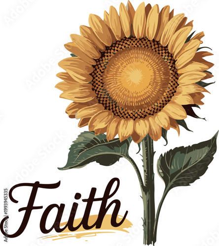 Sunflower Quotes Sublimation Design for T shirt, Bag, Mug, Art and also crafting.