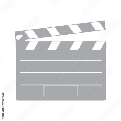 Clapperboard Movie Production Icon