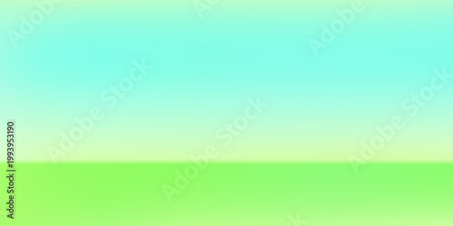 3D limbo green with yellow gradation presentation vector background