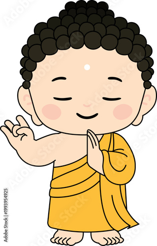 부처님오신날 석가탄신일 초파일 수인 구품인 아미타불 부처님 캐릭터