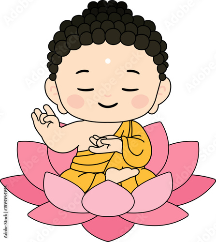 부처님오신날 석가탄신일 초파일 수인 구품인 아미타불 부처님 캐릭터