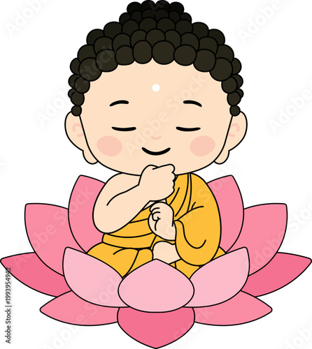 부처님오신날 석가탄신일 초파일 수인 구품인 아미타불 부처님 캐릭터