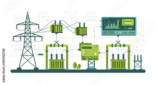 Smart Grid Technology: Power Distribution, Energy Management, and Digital Network