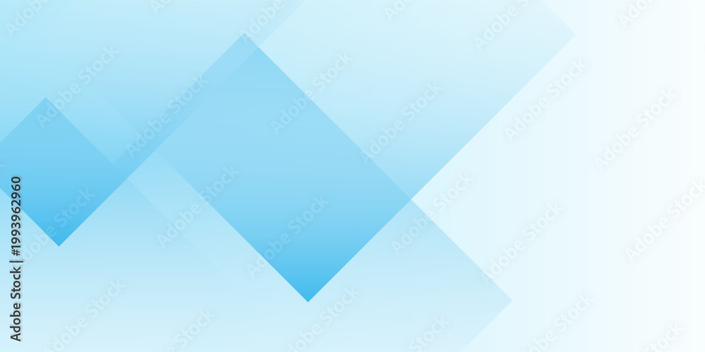 Obraz premium Blue white background with polygon shapes