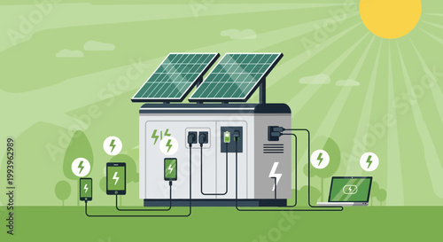 Solar Power Station Charging Devices: Renewable Energy for Modern Life