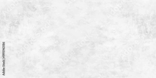 A closeup of white marble and paper textures creates a light stone pattern with gray grunge details on a cold winter surface of frost and ice