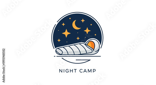 Person Sleeping in a Sleeping Bag.