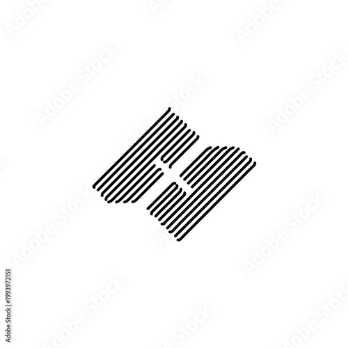 Minimalist Geometric Letter Logo Concepts