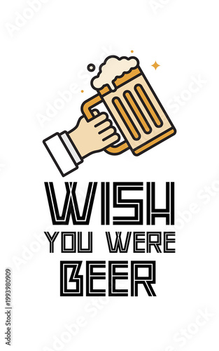 Beer Glass Clipart PNG | Craft Beer Mug Cartoon, Happy Hour Bar Design, Lager Beverage Illustration, Celebration Icon for Sticker, T Shirt, Poster & Digital Download