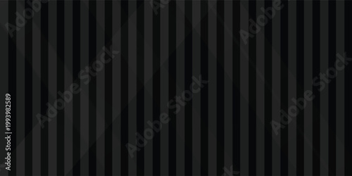Black abstract background design. Modern wavy line pattern in monochrome colors. Premium stripe texture for banner, business backdrop