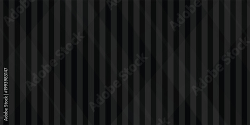 Black abstract background design. Modern wavy line pattern in monochrome colors. Premium stripe texture for banner, business backdrop