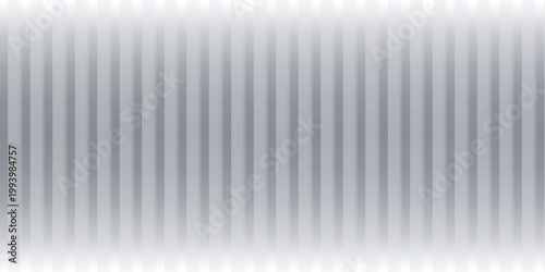 Monochrome waves with transparent vertical layering and soft opacity shifts. Abstract distorted glass effect, minimal and textured in grayscale palette. Vector illustration for futuristic design