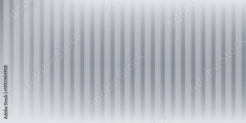 Monochrome waves with transparent vertical layering and soft opacity shifts. Abstract distorted glass effect, minimal and textured in grayscale palette. Vector illustration for futuristic design