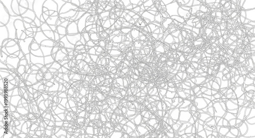 Abstract pattern of fine lines and curves.