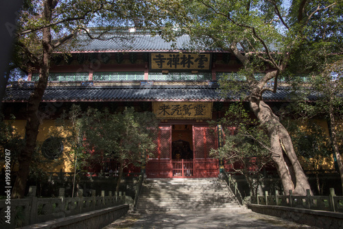 lingying buddha temple in hangzhou china