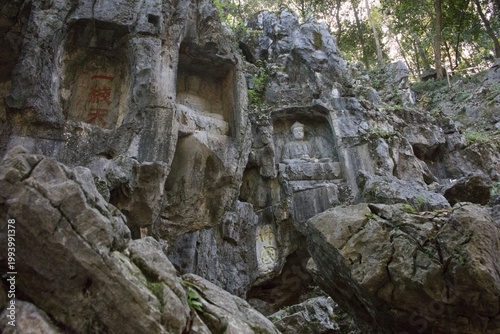 lingying buddha temple in hangzhou china
