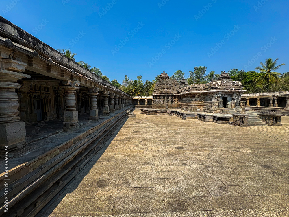 Obraz premium chennakeshava temple somanathapura mysore karnataka