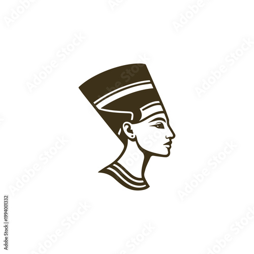 Egypt Nefertiti Logo