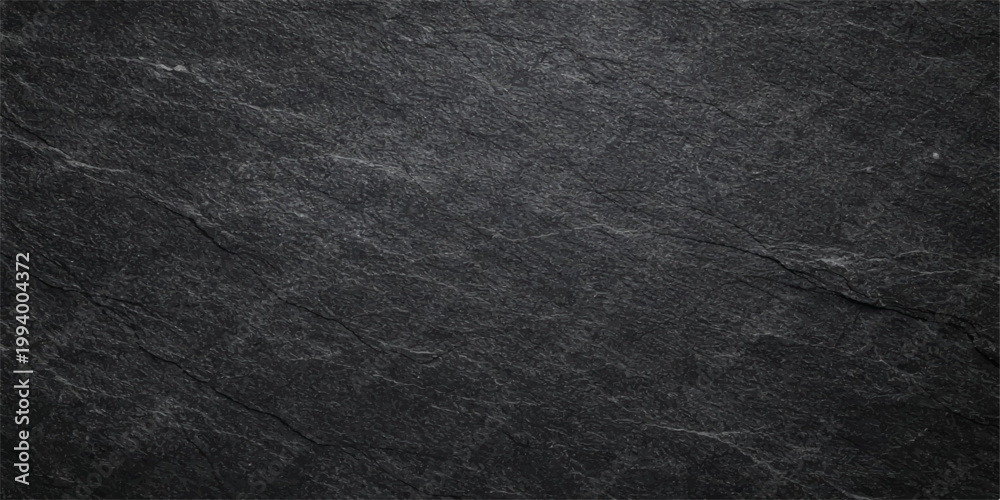 Fototapeta premium A dark black leather and fabric texture reveals a rough, natural pattern on a grunge textile surface for an old canvas material backdrop
