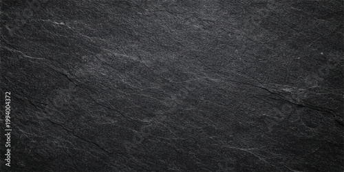 Cuadro en lienzo A dark black leather and fabric texture reveals a rough, natural pattern on a gr