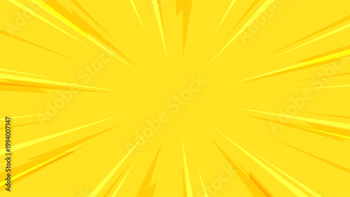 comic yellow background cartoon style