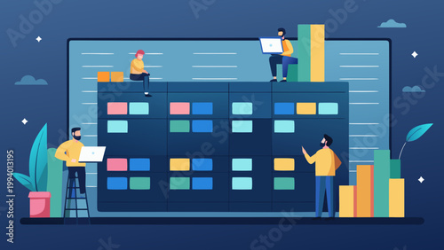 Kanban Task Board Streaming Background