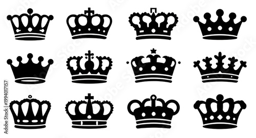 crown icon, royal crown, king crown, queen crown, black silhouette, luxury symbol, regal emblem, monarchy icon, crown logo, royal design, premium icon, noble symbol, authority emblem, crown illustrati