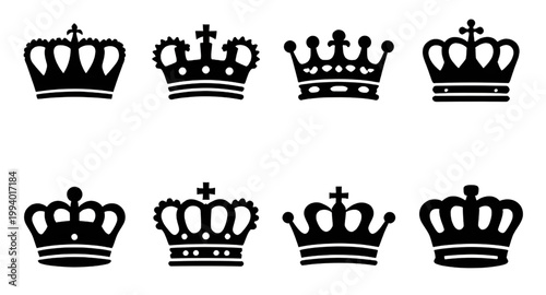 crown icon, royal crown, king crown, queen crown, black silhouette, luxury symbol, regal emblem, monarchy icon, crown logo, royal design, premium icon, noble symbol, authority emblem, crown illustrati