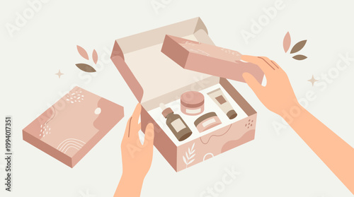 Elegant Jewelry Gift Opening: Delicate Ring Revealed in a Velvet Box.