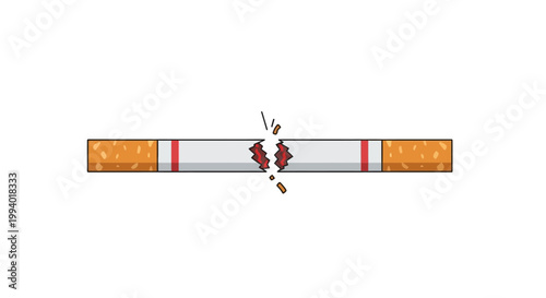 World No-Tobacco Day A visual representation of breaking free from the harmful habit of smoking