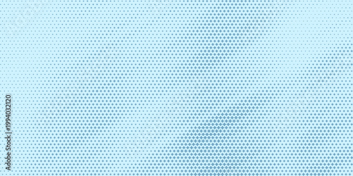 Blue plus symbols of different sizes and opacity. Blue Medical Plus Pattern