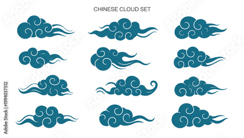 A whimsical collection of cartoonish blue fish with smiling faces swimming in a playful, rhythmic formation across a plain backdrop Vector